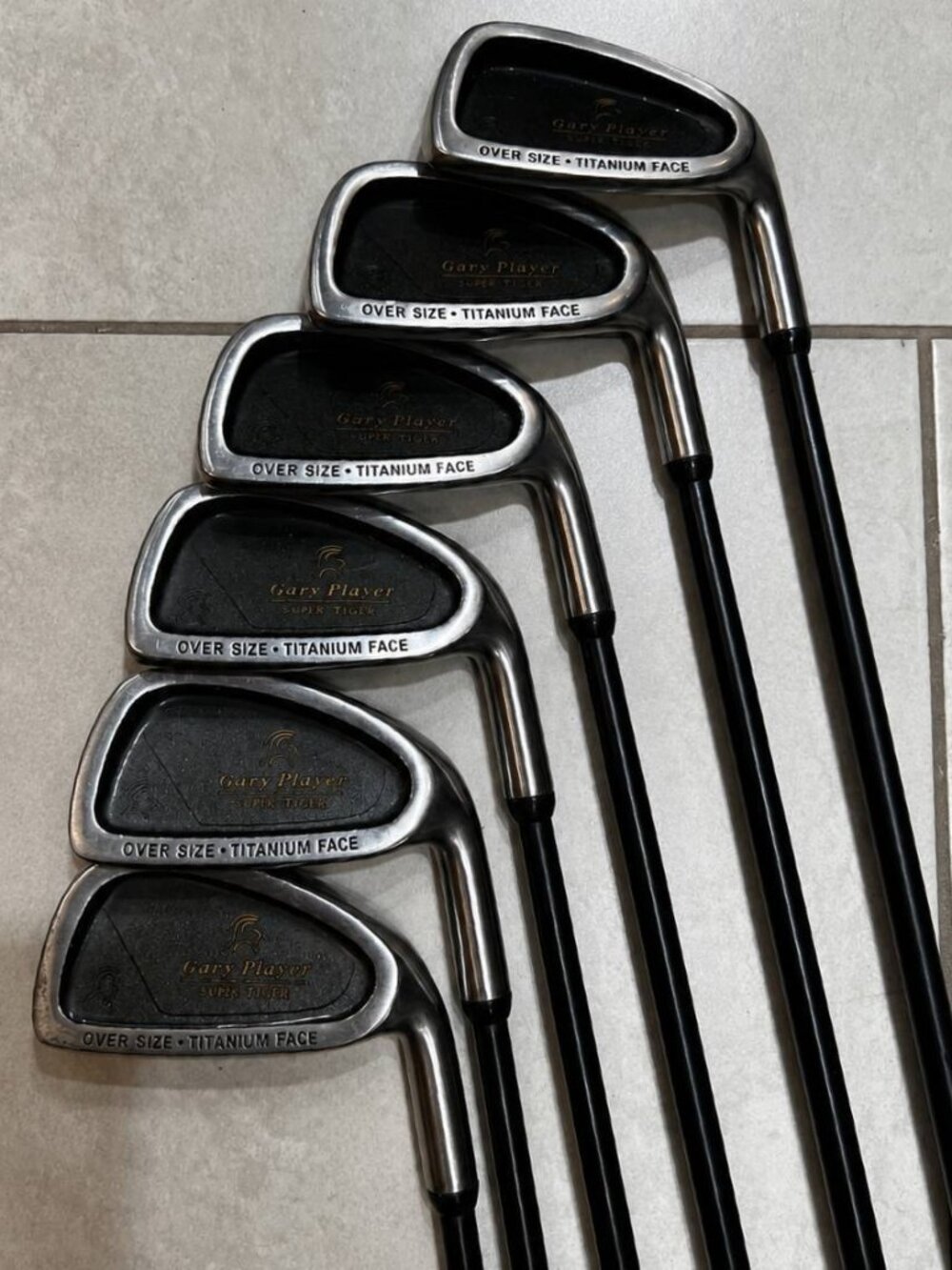 Gary Player GPX Ti 162 Titanium Face Iron Golf Сlubs Set 4-9